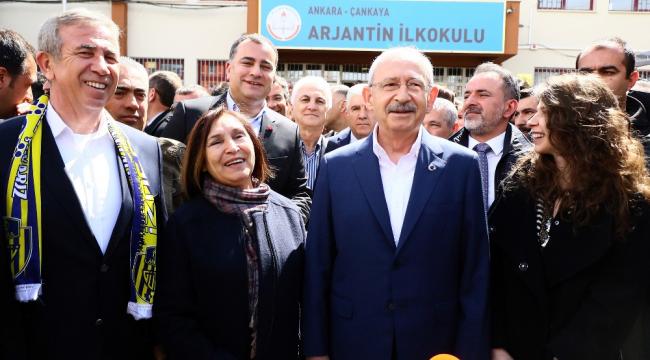 Ankara'da liderlerin sandıklarında sonuçlar belli oldu