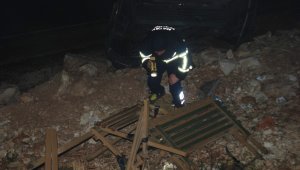 Askeri araç devrildi: 5 asker yaralı