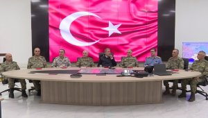 Bakan Akar, İleri Müşterek Harekat Merkezi'nin açılışını yaptı