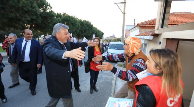 Başkan İnce'den Çat Kapı Ziyareti
