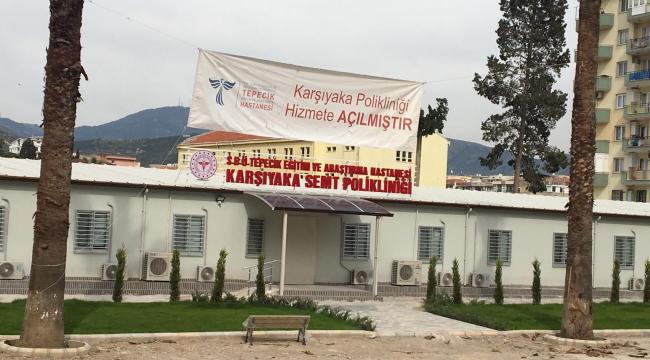 CHP İzmir Milletvekili Atila Sertel, prefabrik polikliniği eleştirdi