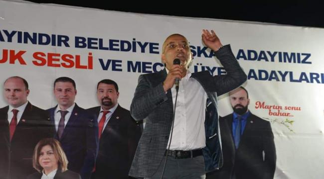 CHP'li Polat; 'Aklımızla Vicdanımızla ve İrademizle Oy Vereceğiz'