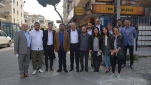 CHP'li Polat'tan Karşıyaka'da Esnaf Ziyareti