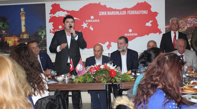 CHP'li Soyer ve Kılıç, İzmir'deki Mardinlilerle buluştu