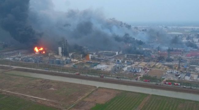 Çin'de kimya tesisi patlamasında ölü sayısı 47'ye yükseldi