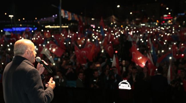 Cumhurbaşkanı Erdoğan: "Milletin hayrına hangi hizmet varsa hepsini de CHP yargıya taşımış" 