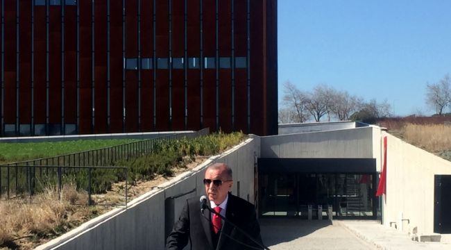 Cumhurbaşkanı Erdoğan Troya Müzesi'ni açtı