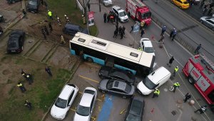 halk otobüsü ortalığı savaş alanına çevirdi