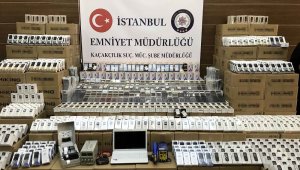 İstanbul'da 47 bine yakın gümrük kaçağı cep telefonu ele geçirildi