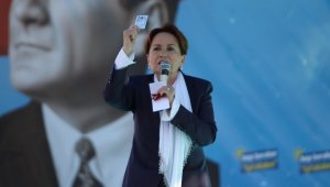 İYİ Parti Genel Başkanı Akşener Mersin'de konuştu