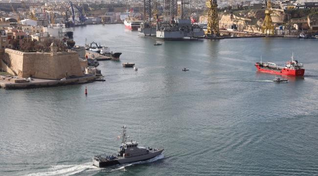 Kaçırılan tanker Malta Limanı'na ulaştı
