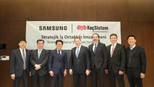Koç sitem ve Samsung'tan Bölgsel Stratejik İş Ortaklığı İmzası 