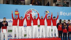 Milli karateciler üst üste üçüncü kez Avrupa şampiyonu oldu