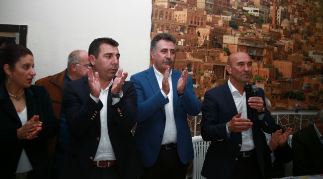 Soyer'den Bayraklı'ya ' Hizmet Yağdıracağız Sözü'