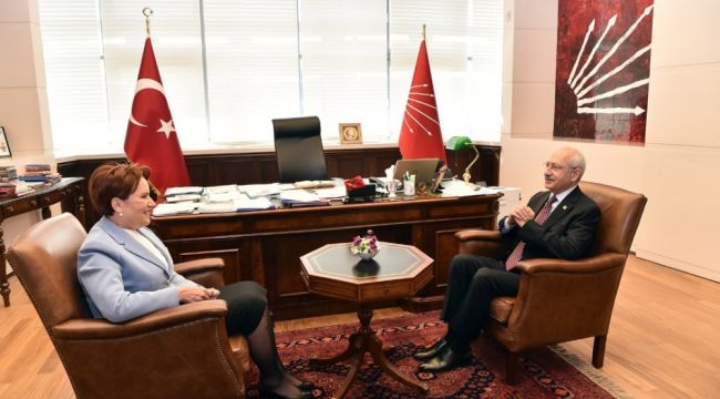 Akşener ve Kılıçdaroğlu bir araya geldi