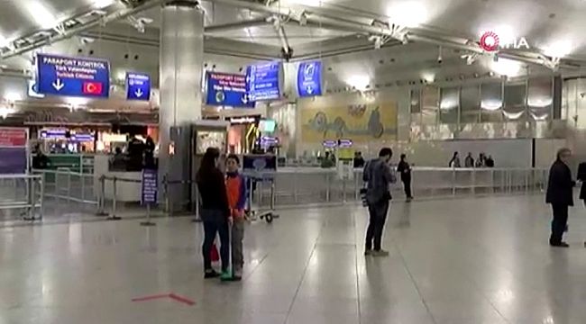 Atatürk Havalimanı bu anonsla uçuşlara kapatıldı