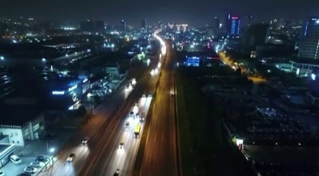 Atatürk Havalimanı taşınma sürecinde yollar trafiğe kapatıldı