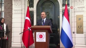 Bakan Çavuşoğlu, Amsterdam'da Başkonsolosluk binası açılışına katıldı