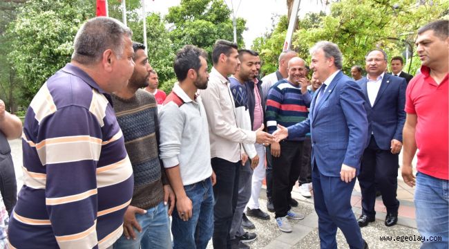 Başkan İduğ'a Roman desteği