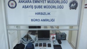 Başkent'te elektronik eşya hırsızlarına operasyon