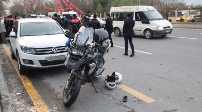 Başkent'te Yunus ekibi kaza yaptı: 1 polis yaralı