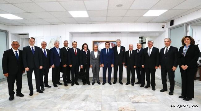 Batur'a EBSO'dan tebrik ziyareti