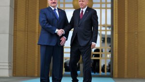 Belarus Cumhurbaşkanı Aleksandr Lukashenko Ankara'da