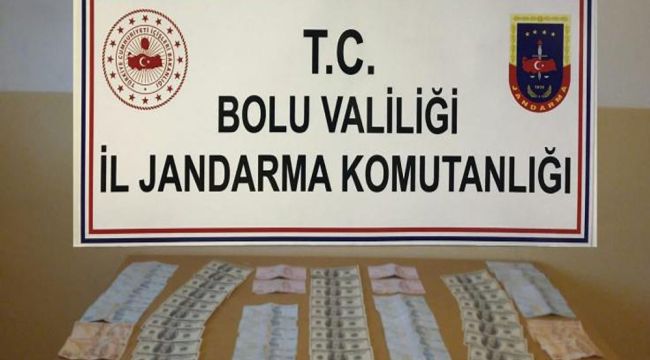 Bolu'da piyasaya sahte para süren 3 kişi gözaltına alındı