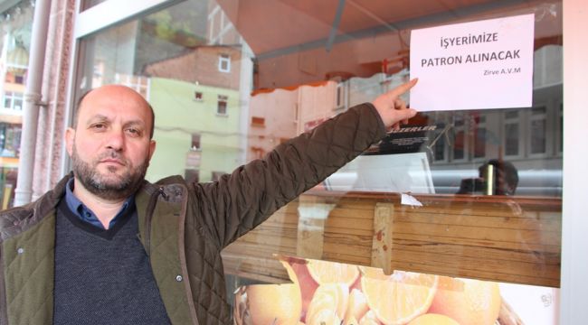 Bu market işçi değil patron arıyor