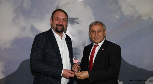 CHP Genel Başkan Yardımcısı Yıldırım Kaya Çiğli'de
