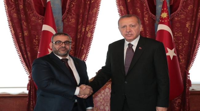 Cumhurbaşkanı Erdoğan ile El Meşri görüşmesi başladı