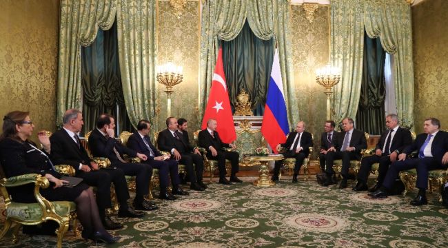 Cumhurbaşkanı Erdoğan: "Rusya Türkiye'nin ticaret ortakları arasında 3'üncü sırada"