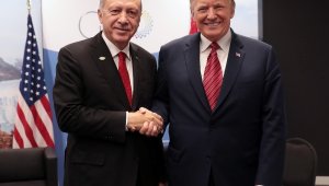 Cumhurbaşkanı Erdoğan, Trump ile görüştü