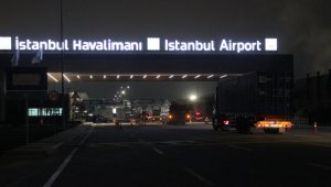 Dev konvoy İstanbul Havalimanı'na ulaştı