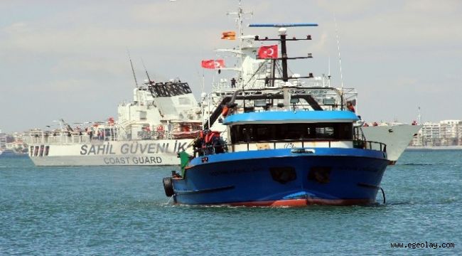 Dev operasyonla ele geçirilen 5 ton uyuşturucu İzmir'e getirildi