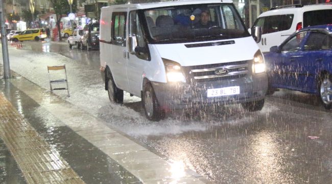 Elazığ'da kuvvetli yağış etkisini gösteriyor