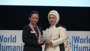 Emine Erdoğan'a "Changemaker" ödülü 
