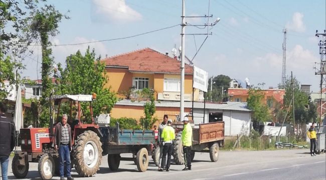 Emniyet'ten traktörlere denetim