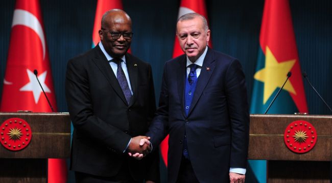 Erdoğan-Kabore ortak basın toplantısı 