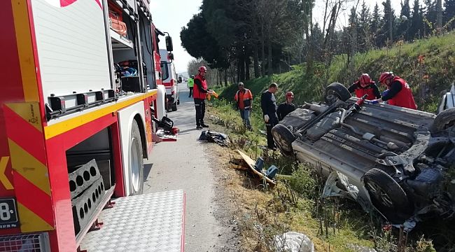 Feci kaza: 1 ölü, 3 yaralı