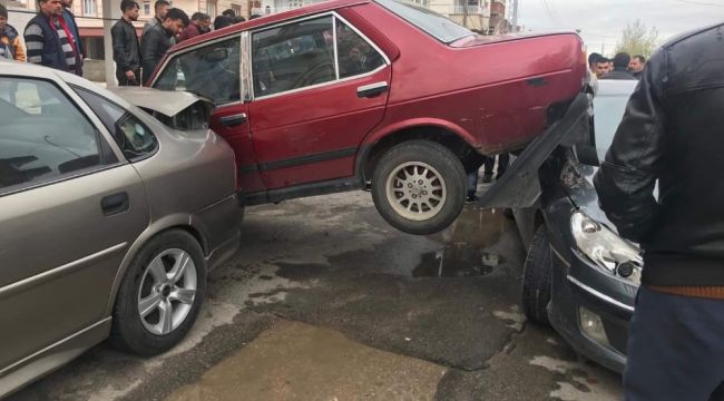 Fren yerine gaza basınca facianın eşiğinden dönüldü