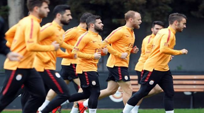 Galatasaray derbi hazırlıklarını sürdürdü