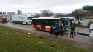 Gaziantep'te belediye otobüsü devrildi: 25 yaralı