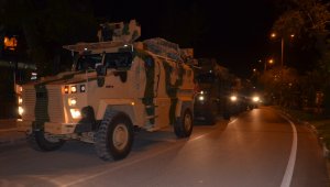 Gece yarısı Suriye sınırına komando takviyesi