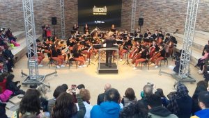 Göbeklitepe'de çocuk orkestrasından senfoni konseri