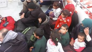 Gömeç'te 21 göçmen yakalandı