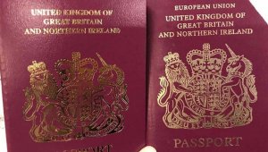 İngiliz pasaportlarında AB ibaresi kaldırıldı
