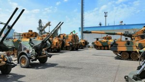 İskenderun limanında askeri hareketlilik