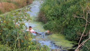 İskenderun'da atık su kanalında bir erkek cesedi bulundu