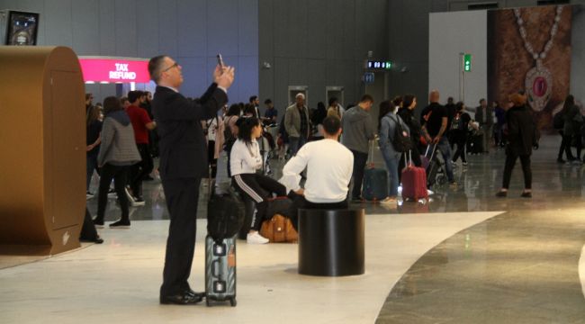 İstanbul Havalimanı görkemiyle fotoğraf karelerini süslüyor